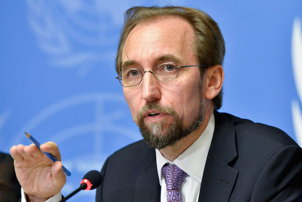 UN Human Righs chief Zeid Ra'ad al Hussein