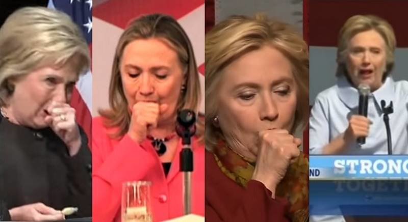 Hillary health coughing