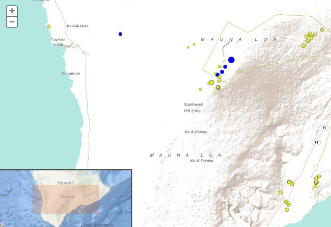 Map Mauna Loa 