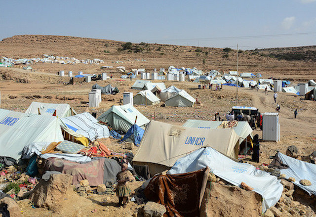 Click to enlarge Yemen camp