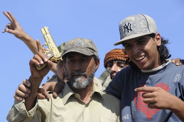 Click to enlarge Yankee killed Gaddafi