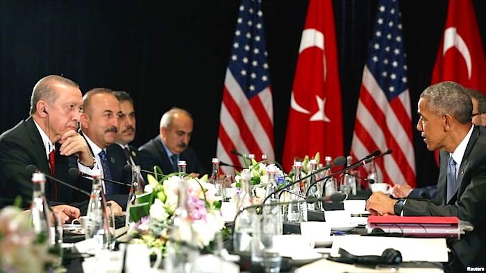 Obama Erdogan meeting