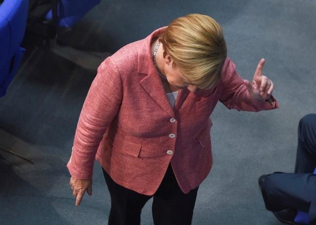 German Chancellor Angela Merkel