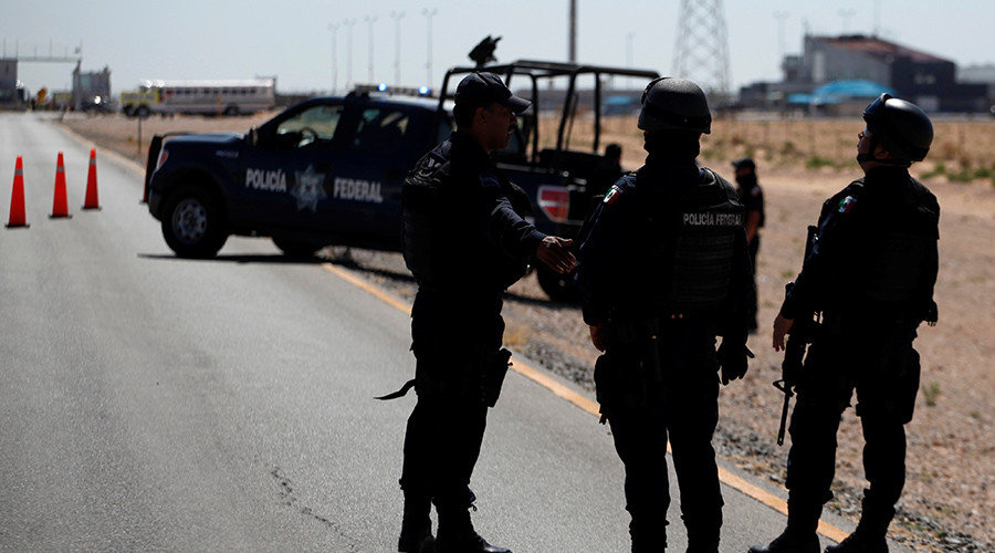 Mexican federal police