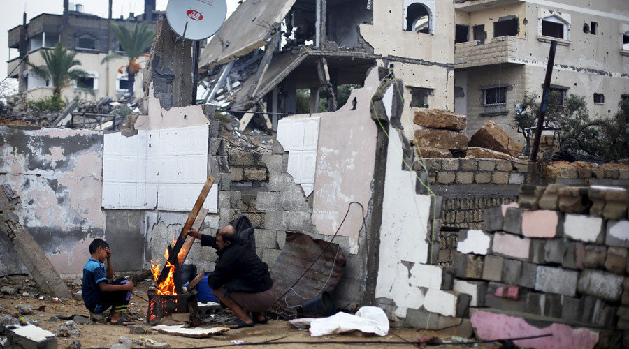Click to enlarge Gaza city