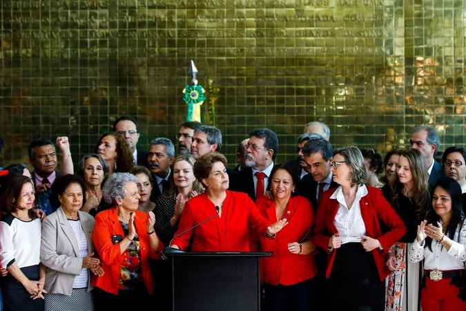 Ms. Rousseff delivered a statement in Brasília