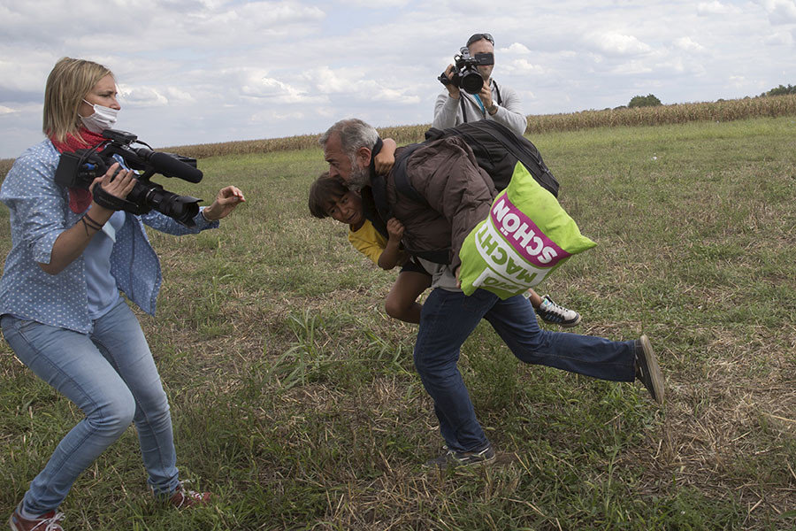 Click to enlarge camerawoman