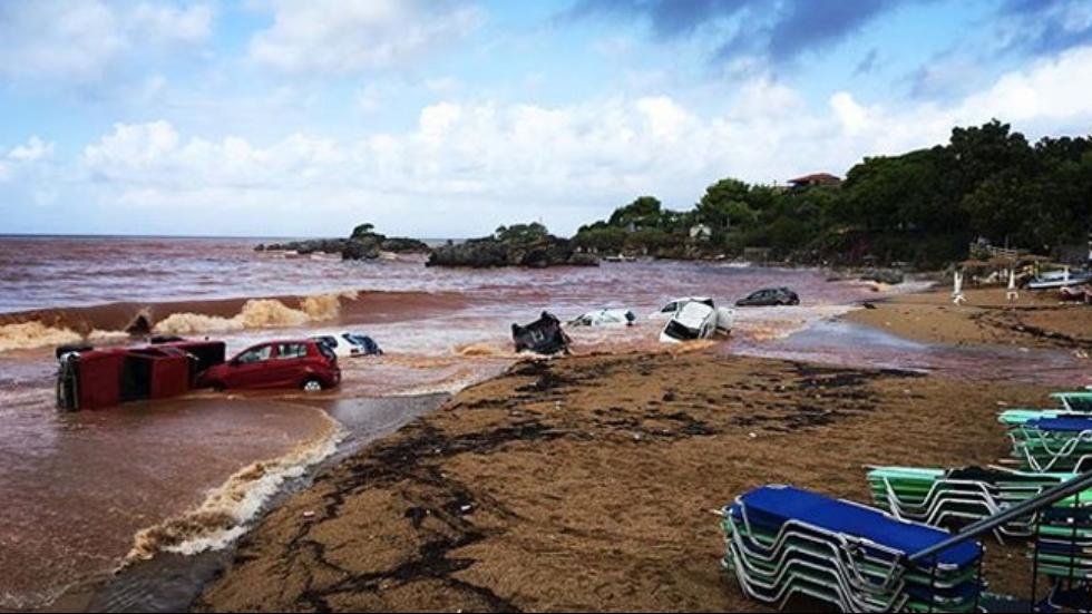 Greece flooding