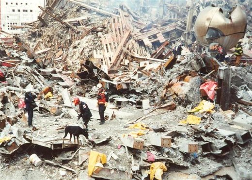 911 rubble
