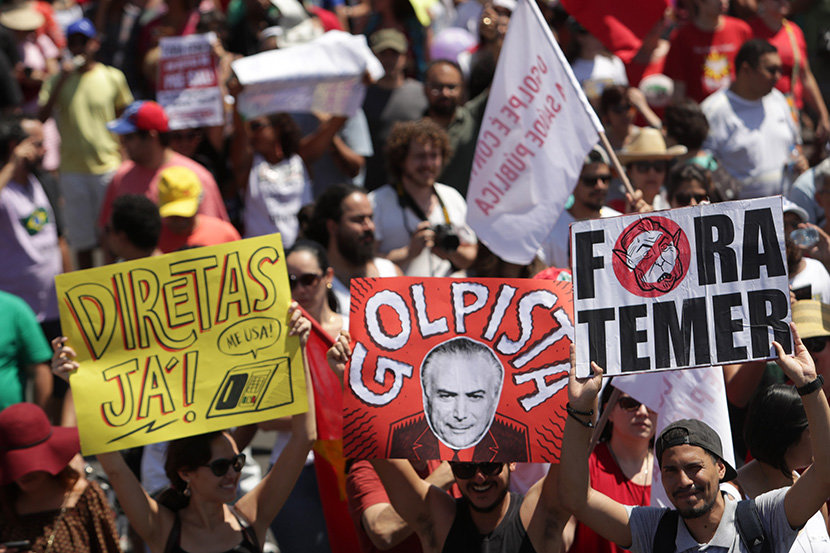 U 40 brazilskih gradova protesti protiv novog predsjednika