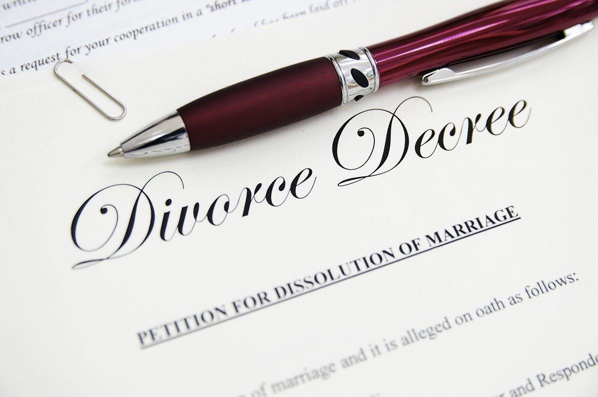 Divorce papers