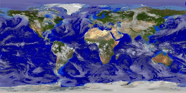 IR clouds outline global wind patterns 