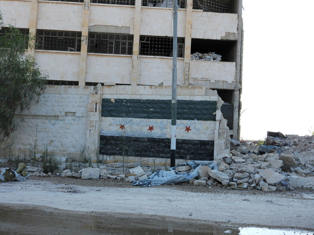 Syrian-flag-Aleppo