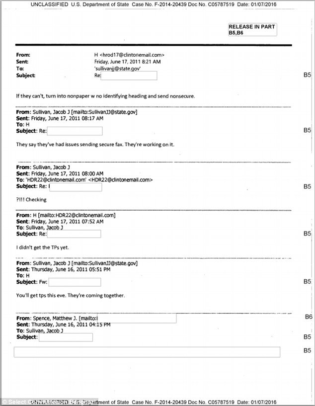 Clinton email