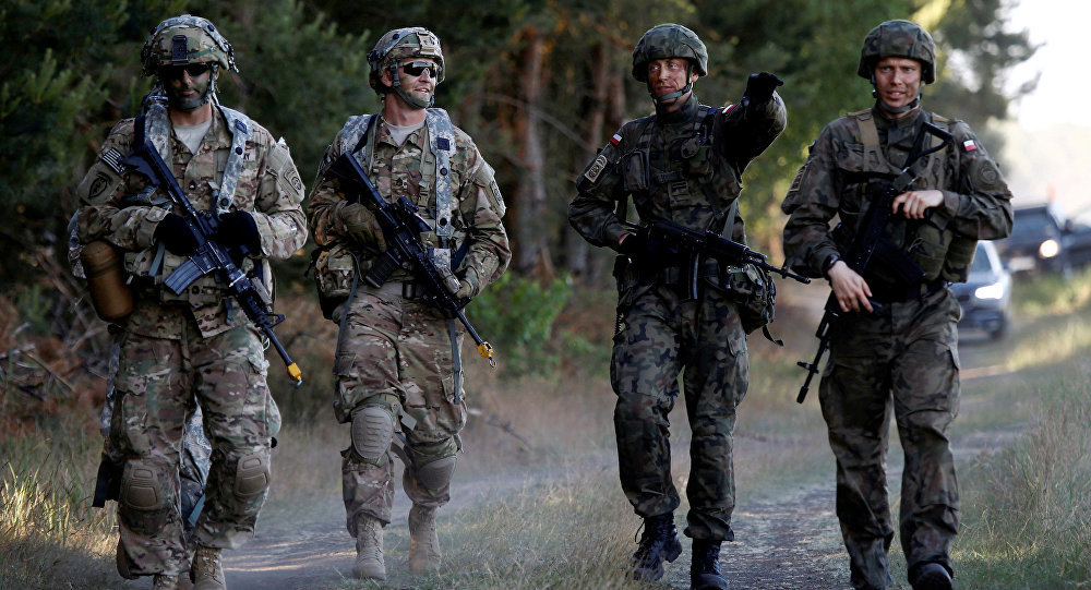 Click to enlarge NATO soldiers