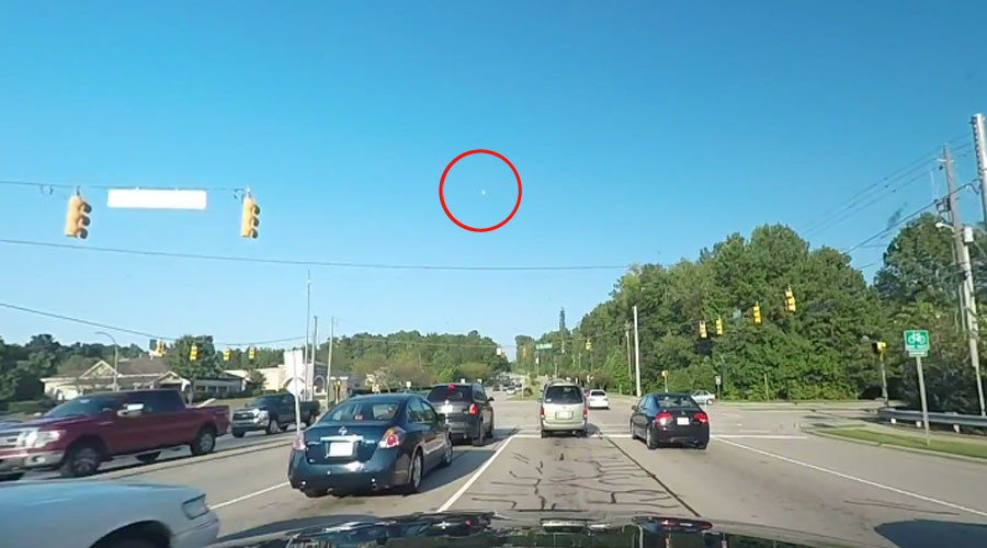 North Carolina daytime meteorite