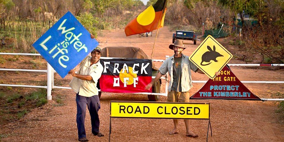 fracking protest