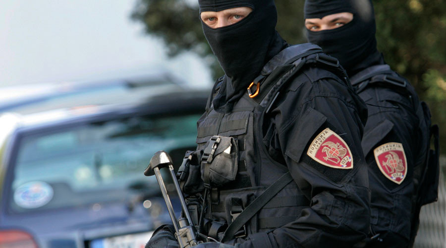 Serbian police