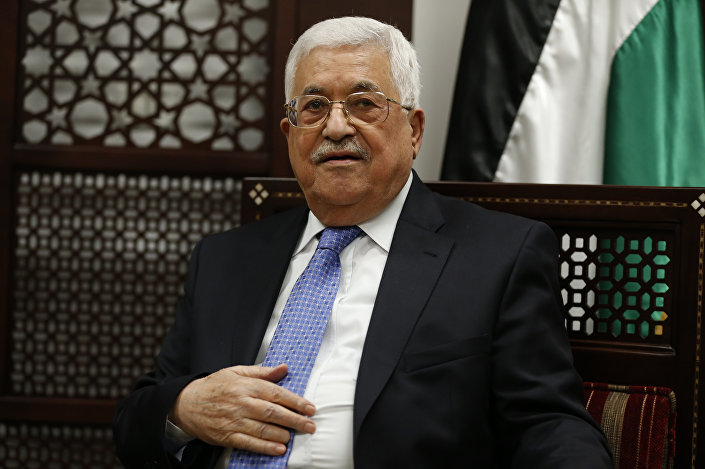 Palestinian president Mahmoud Abbas