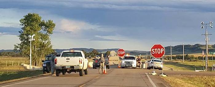National guard checkpoint 