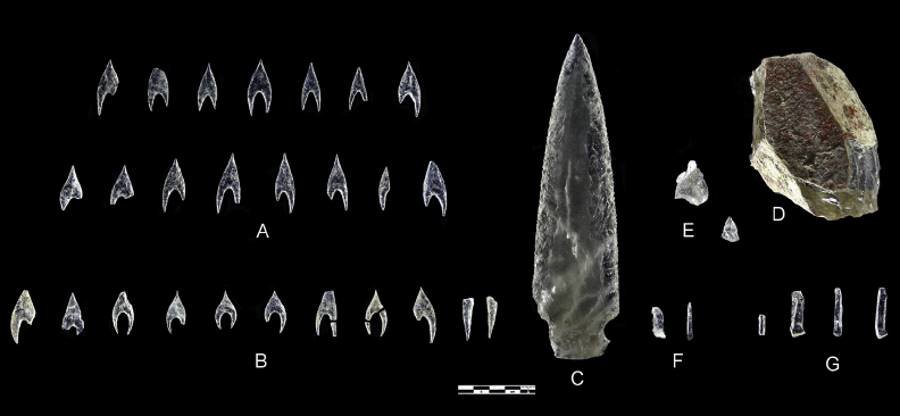 crystal weapons prehistoric spain