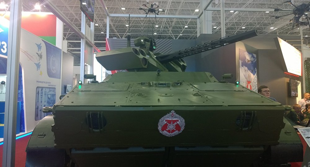 Russian Vikhr robotic system
