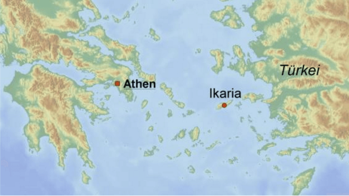 Map of Ikaria