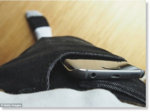 cell phones in pocket
