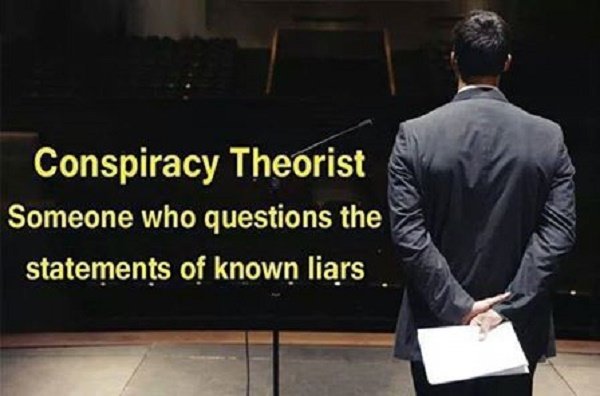 Click to enlarge Conspiracy theorist