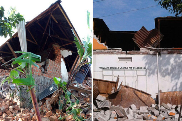 Tanzania is the latest nation to hit by a devastating earthquakes