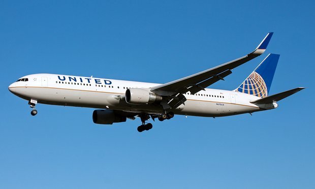 Click to enlarge United Airlines Boeing 767-300