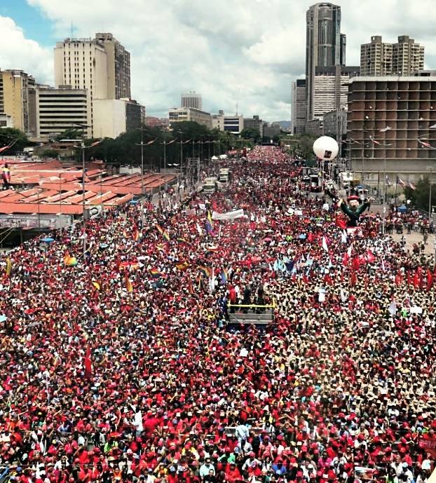 venezuela protest march