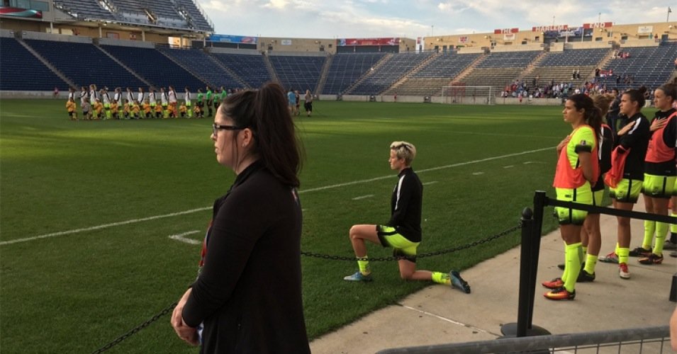US soccer star Megan Rapinoe