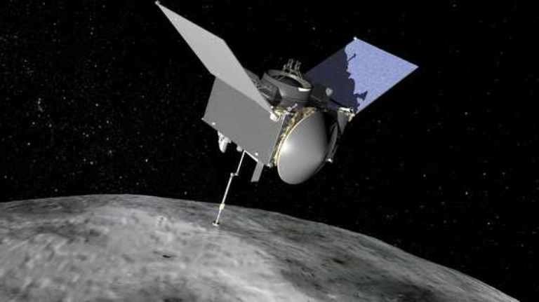OSIRIS-REx asteroid sampling spacecraft