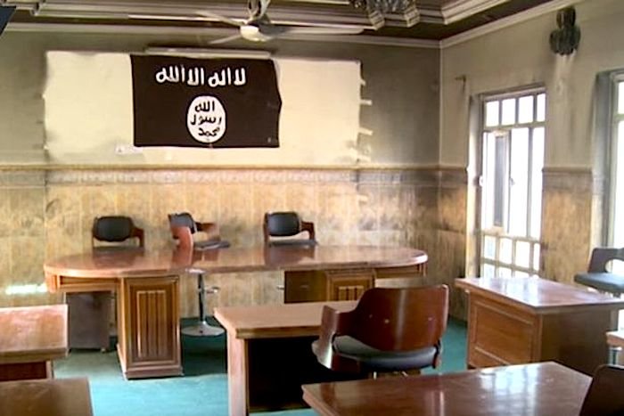 Click to enlarge ISIS courtroom