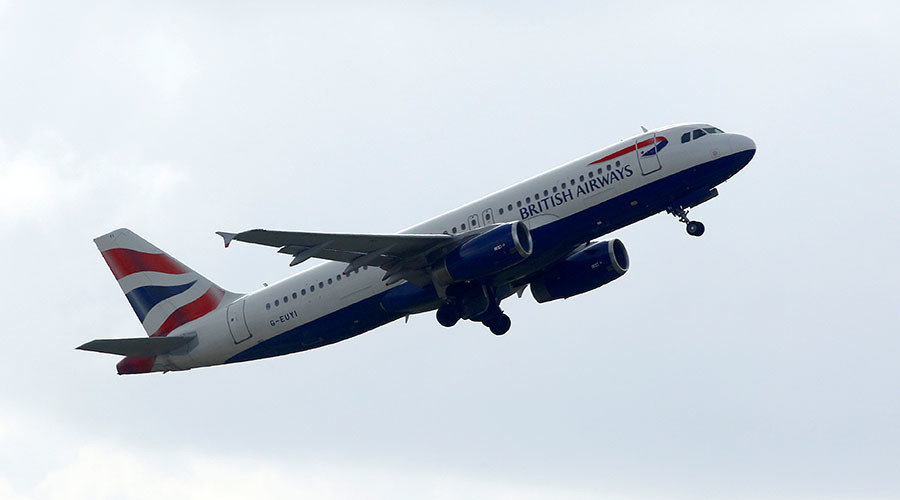 BA flight