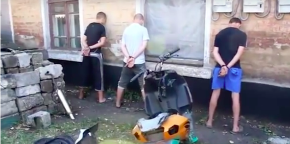 Ukrainian child terrorist network