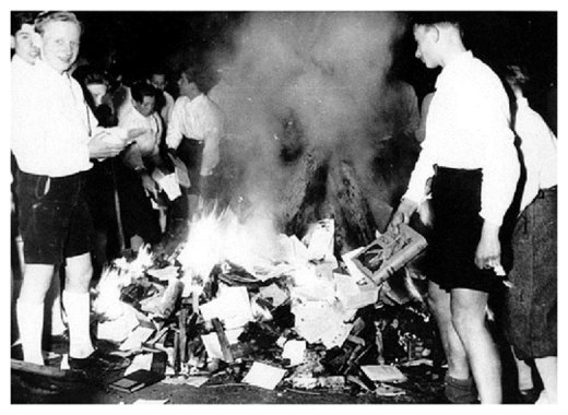 Click to enlarge Book Burning
