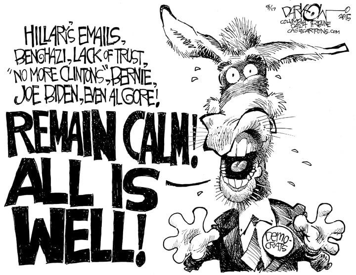 DNC calm cartoon
