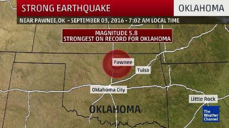 5.8 oklahomja earthquake
