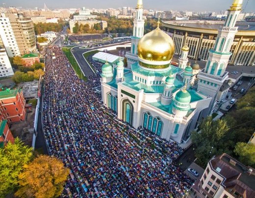 Click to enlarge cathedral mosque moscow