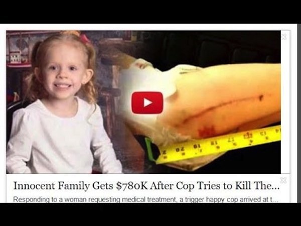 4 yr old girl shot by police