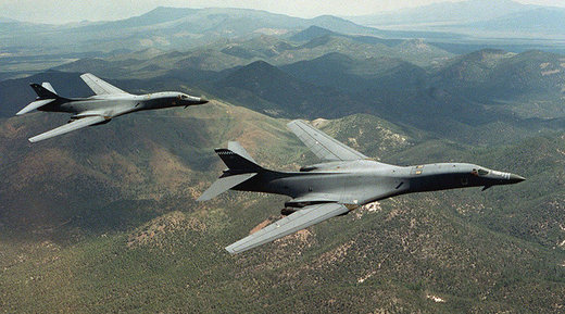 B-1B Lancer bombers