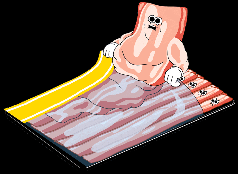 bacon packaging