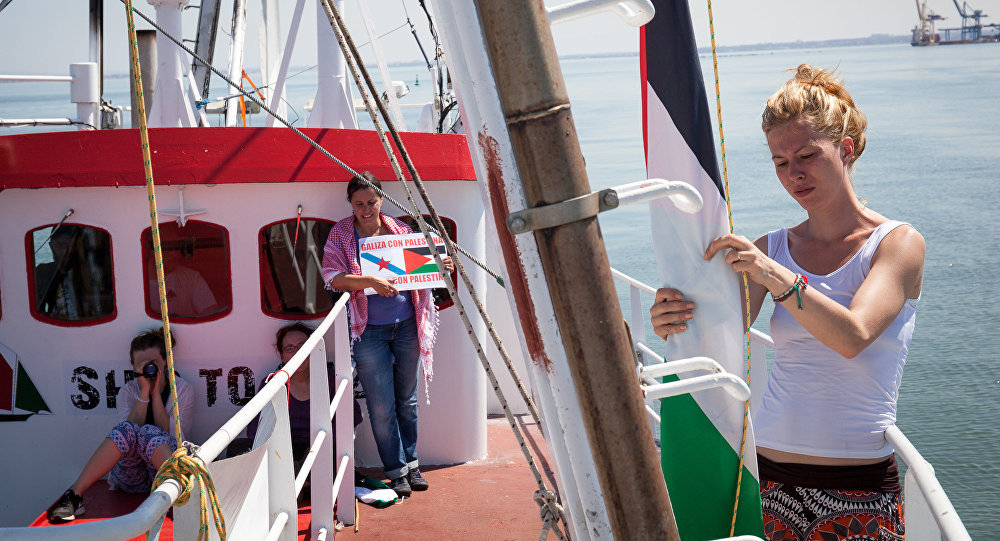 Click to enlarge Women's Boat to Gaza