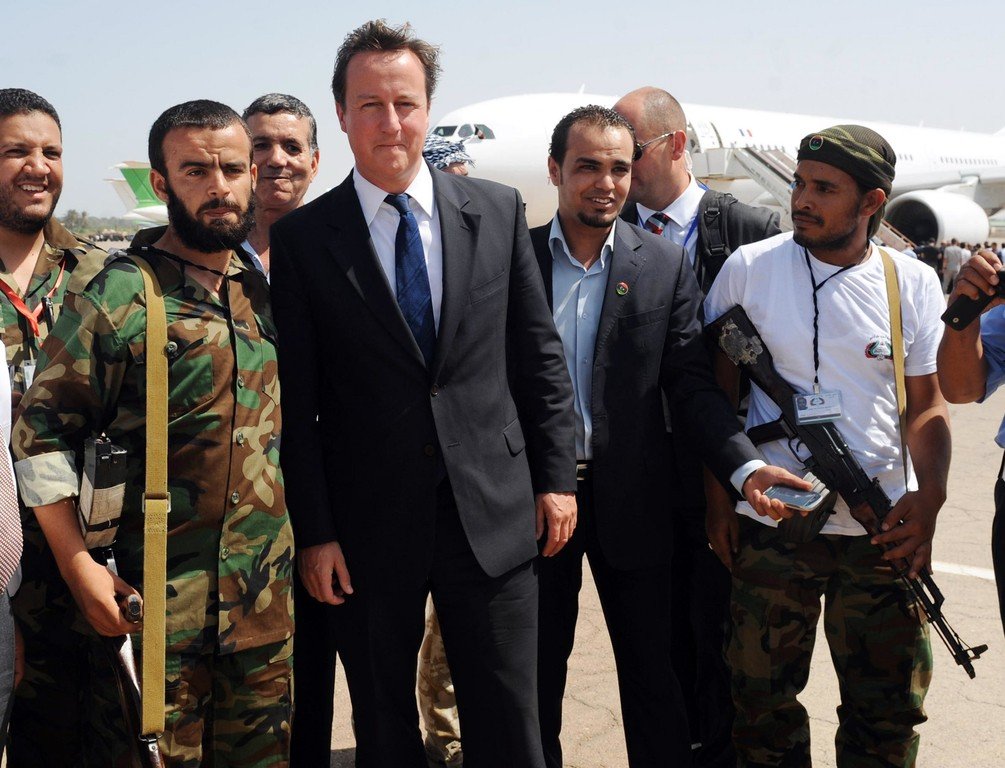 Cameron in Libya