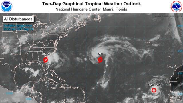 Tropical storm Julia