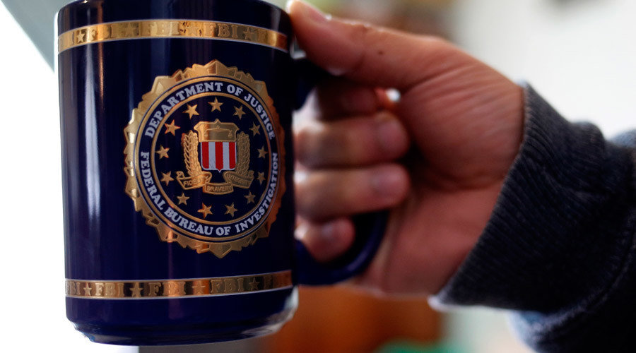 FBI coffee mug