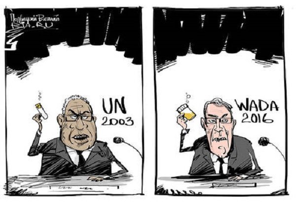 WADA political cartoon