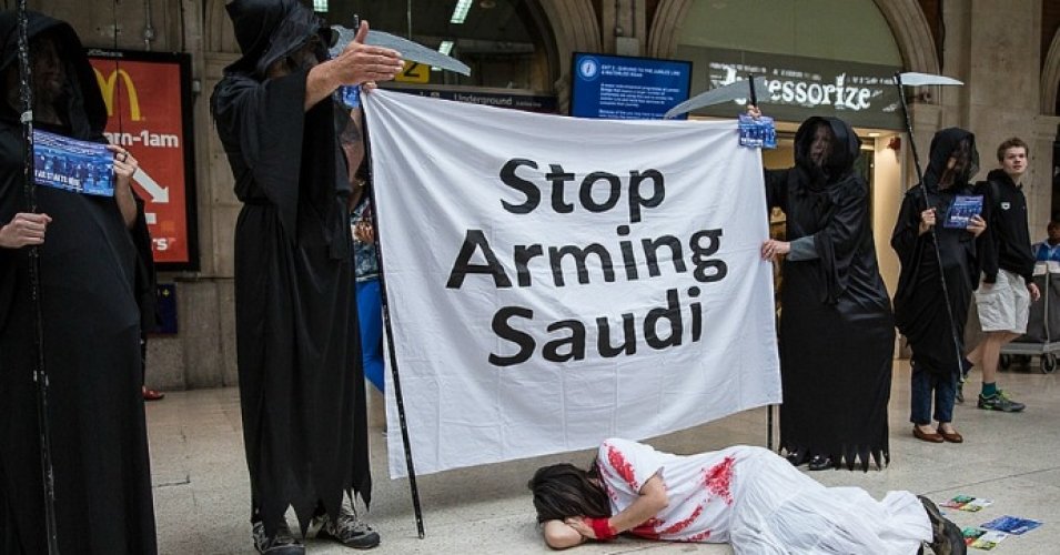 Click to enlarge anti-Saudi protests